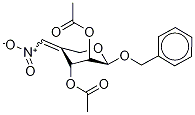 Benzyl 2,3-di-o-acetyl-4-deoxy-4-c-nitromethylene-beta-d-arabinopyranoside Structure,383173-63-5Structure