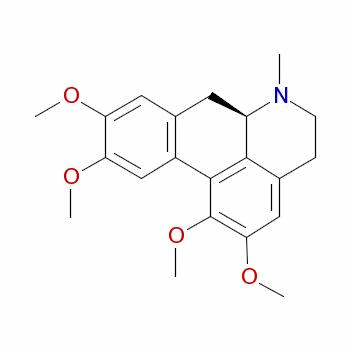 (R)-5,6,6a,7-tetrahydro-1,2,9,10-tetramethoxy-6-methyl-4h-dibenzo[de,g]quinoline Structure,38325-02-9Structure