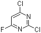 2,4-Dichloro-6-fluoropyrimidine Structure,3833-57-6Structure