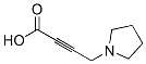 4-(1-Pyrrolidinyl)-2-butynoic acid Structure,38346-98-4Structure