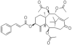 紫杉寧結(jié)構(gòu)式_3835-52-7結(jié)構(gòu)式