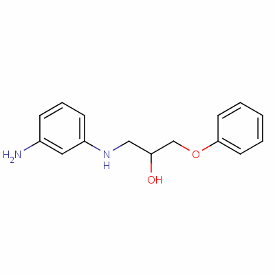 1-[(3-Aminophenyl)amino]-3-phenoxypropan-2-ol Structure,38353-82-1Structure