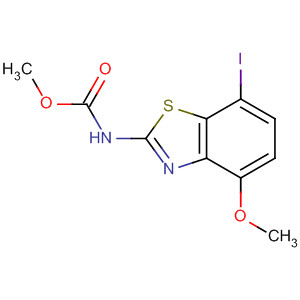 Methyl 7-iodo-4-methoxybenzo[d]thiazol-2-ylcarbamate Structure,383867-04-7Structure