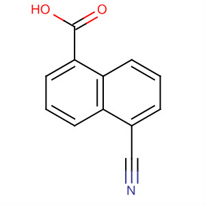 5-Cyano-1-naphthoic acid Structure,3839-20-1Structure