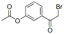 1-[3-(乙酰氧基)苯基]-2-溴乙酮結(jié)構(gòu)式_38396-89-3結(jié)構(gòu)式