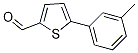 5-(3-Methylphenyl)thiophene-2-carbaldehyde Structure,38401-69-3Structure