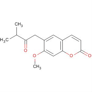 7-Methoxy-6-(3-methyl-2-oxobutyl)-2h-1-benzopyran-2-one Structure,38409-25-5Structure