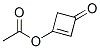 3-(Acetyloxy)-2-cyclobuten-1-one Structure,38425-52-4Structure