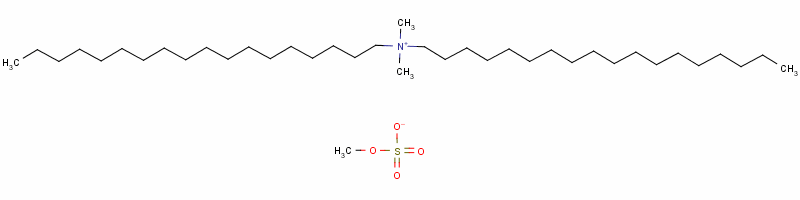 N,N-Dimethyl-N,N-Distearylammonium Methosulfate Structure,3843-16-1Structure