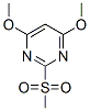 4,6-Dimethoxy-2-(methylsulfonyl)pyrimidine Structure,38452-46-9Structure