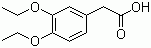 3,4-Diethoxyphenylacetic acid Structure,38464-04-9Structure