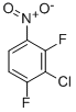 2-Chloro-1,3-difluoro-4-nitro-benzene Structure,3847-58-3Structure