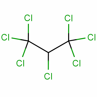 1,1,1,2,3,3,3-Heptachloropropane Structure,3849-33-0Structure