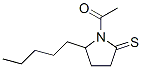 2-Pyrrolidinethione,1-acetyl-5-pentyl-(9ci) Structure,38513-92-7Structure