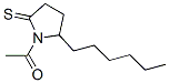 2-Pyrrolidinethione,1-acetyl-5-hexyl-(9ci) Structure,38513-94-9Structure