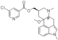 Nicergoline imp. a (ep) Structure,38536-28-6Structure