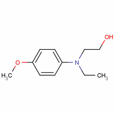 2-(N-ethyl-p-methoxyanilino)ethanol Structure,38540-90-8Structure