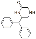 Piperazinone,6-(diphenylmethyl)-(9ci) Structure,385801-95-6Structure