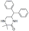 Piperazinone,6-(diphenylmethyl)-3,3-dimethyl-(9ci) Structure,385802-06-2Structure