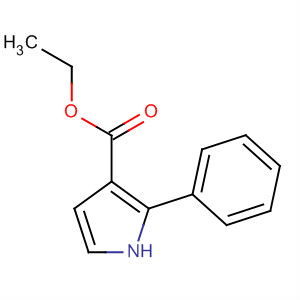 Ethyl 2-phenyl-1h-pyrrole-3-carboxylate Structure,38597-58-9Structure