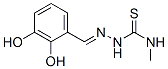 Hydrazinecarbothioamide,2-[(2,3-dihydroxyphenyl)methylene]-n-methyl-(9ci) Structure,386255-43-2Structure