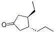 Cyclopentanone,3-ethyl-4-propyl-,(3r,4r)-(9ci) Structure,386272-93-1Structure