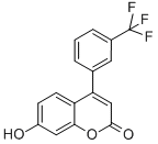 7-Hydroxy-4-(3-trifluoromethylphenyl)coumarin Structure,386704-09-2Structure