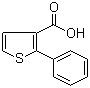 2-Phenyl-thiophene-3-carboxylic acid Structure,38695-73-7Structure