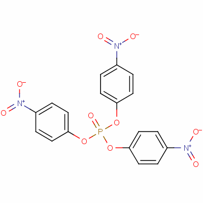 Tris(4-nitrophenyl) phosphate Structure,3871-20-3Structure