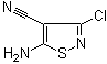 5-Amino-3-chloro-4-isothiazolecarbonitrile Structure,3889-68-7Structure