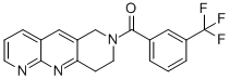 Pyrido[2,3-b][1,6]naphthyridine, 6,7,8,9-tetrahydro-7-[3-(trifluoromethyl)benzoyl]- (9ci) Structure,389117-39-9Structure