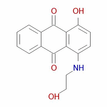 1-Hydroxy-4-[(2-hydroxyethyl)amino]anthraquinone Structure,38933-95-8Structure