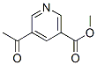 Methyl 5-acetylnicotinate Structure,38940-61-3Structure