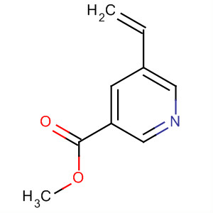 5-Vinyl-3-pyridinecarboxylic acid methyl ester Structure,38940-67-9Structure