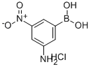 (3-Amino-5-nitrophenyl)boronic acid hcl salt Structure,389621-79-8Structure