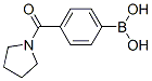 4-(Pyrrolidine-1-carbonyl)benzeneboronic acid Structure,389621-81-2Structure