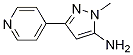 1-Methyl-3-(pyridin-4-yl)-1h-pyrazol-5-amine Structure,38965-47-8Structure