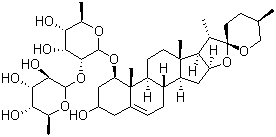 麥冬皂苷B結(jié)構(gòu)式_38971-41-4結(jié)構(gòu)式