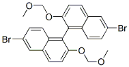 (R)-(+)-6,6’-dibromo-2,2’-bis(methoxymethoxy)-1,1’-binaphthyl Structure,389867-61-2Structure