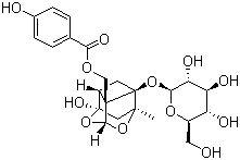 氧化芍藥苷結(jié)構(gòu)式_39011-91-1結(jié)構(gòu)式