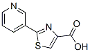 2-(3-Pyridyl)-1,3-thiazole-4-carboxylic acid Structure,39067-29-3Structure