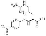 (S)-5-胍-2-(4-硝基苯甲酰胺)戊酸結構式_3908-12-1結構式