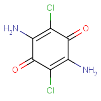 P-benzoquinone, 2,5-diamino-3,6-dichloro- Structure,3908-48-3Structure