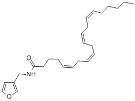 (5Z,8z,11z,14z)-n-(3-furanylmethyl)-5,8,11,14-eicosatetraenamide Structure,390824-20-1Structure