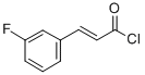 3-(3-Fluorophenyl)-2-propenoyl chloride Structure,39098-87-8Structure