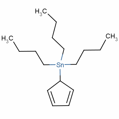 Cyclopentadienyltri-n-butyltin Structure,3912-86-5Structure