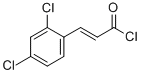 3-(2,4-Dichlorophenyl)-2-propenoyl chloride Structure,39175-64-9Structure