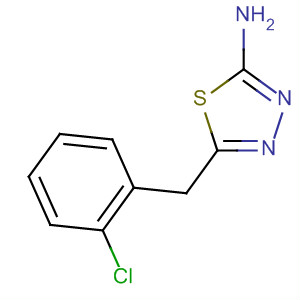 5-(2-Chloro-benzyl)-[1,3,4]thiadiazol-2-ylamine Structure,39181-47-0Structure