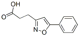 5-Phenylisoxazole-3-propionic acid Structure,3919-86-6Structure