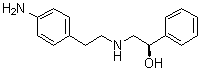 (R)-2-(4-aminophenethylamino)-1-phenylethanol Structure,391901-45-4Structure